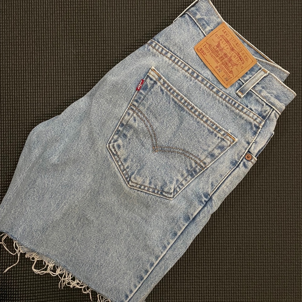 Levi Vintage Cut Off 550 Shorts